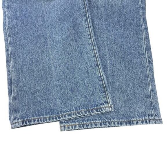 LEVI'S Premium Ribcage Wideleg Jean Size 26 Not The Same Medium Wash - Picture 10 of 11